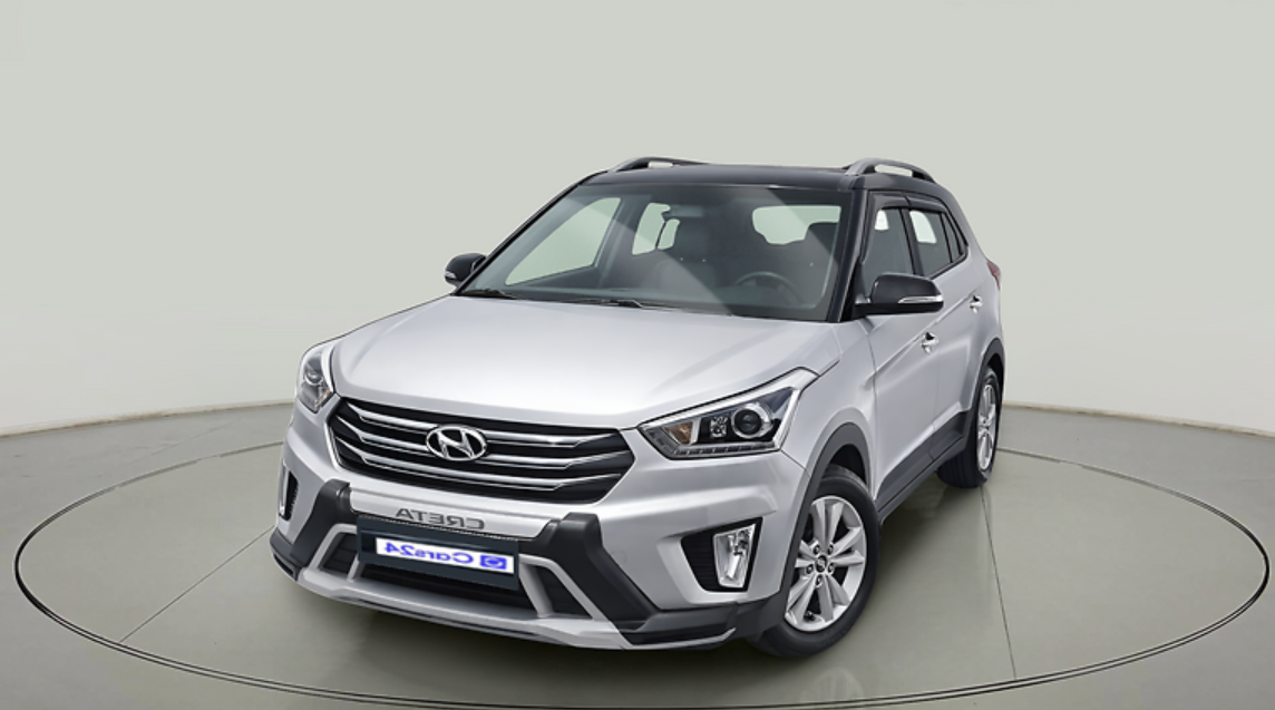 2015 Hyundai Creta SX PLUS AT 1.6 DIESEL, Diesel, Automatic, 1,19,252 km, exterior