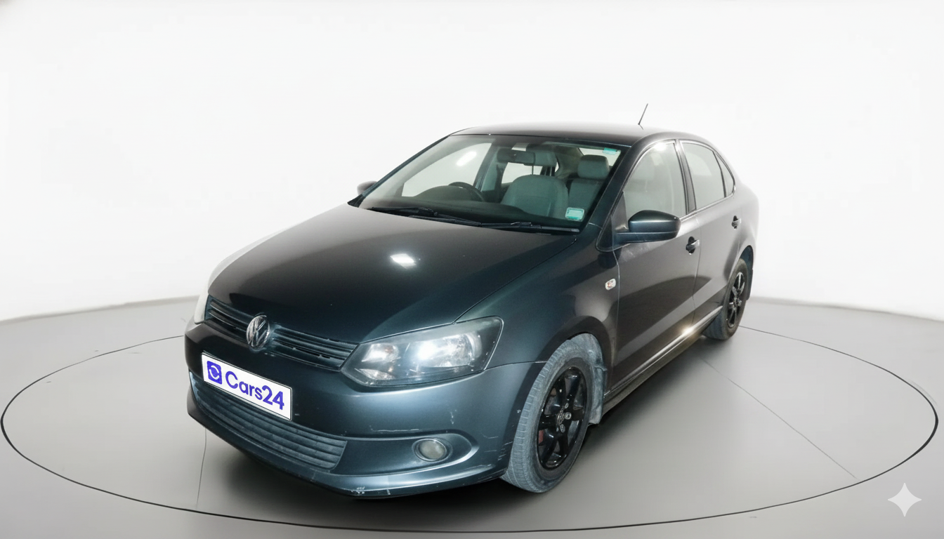 2014 Volkswagen Vento HIGHLINE PETROL AT, Petrol, Automatic, 1,40,259 km, exterior