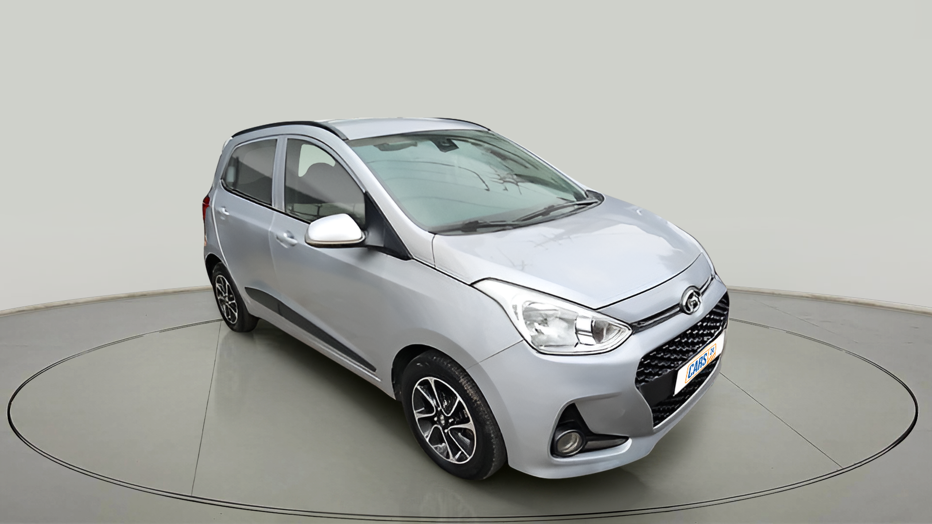 2019 Hyundai Grand i10 SPORTZ AT 1.2 KAPPA VTVT, Petrol, Automatic, 44,199 km, exterior