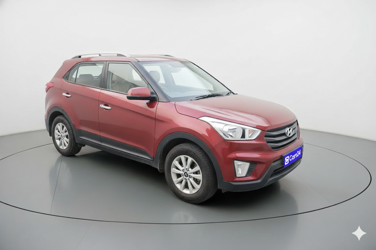 2021 Hyundai Creta E 1.5 PETROL, Petrol, Manual, 54,015 km, exterior