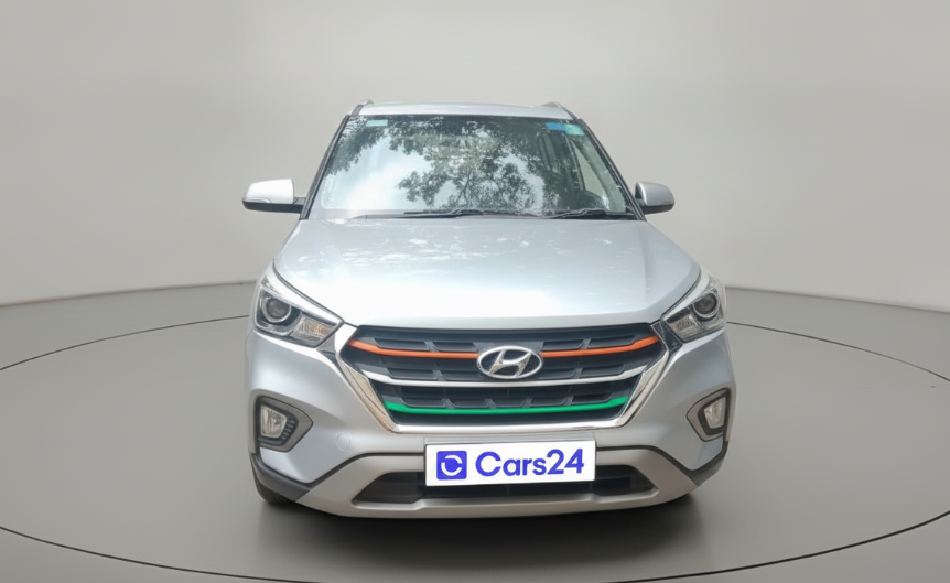 2018 Hyundai Creta SX AT 1.6 DIESEL, Diesel, Automatic, 90,641 km, exterior