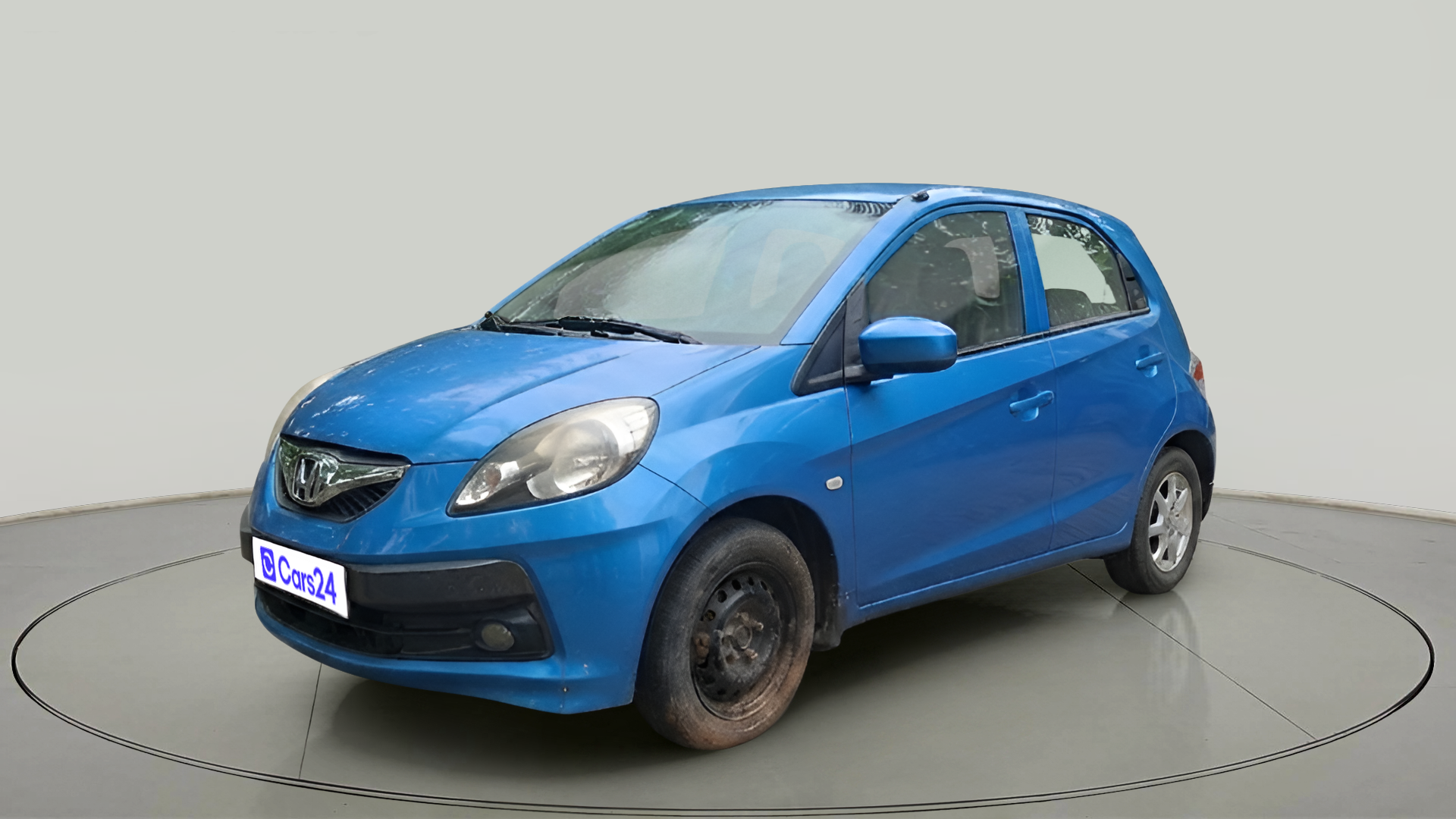 2012 Honda Brio V MT, Petrol, Manual, 76,566 km, exterior