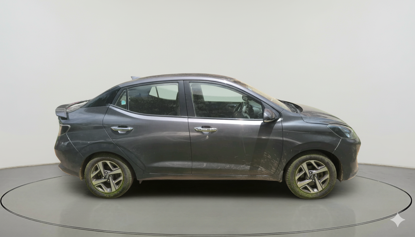 2022 Hyundai AURA SX 1.2 CNG, Petrol, Manual, 62,506 km, exterior