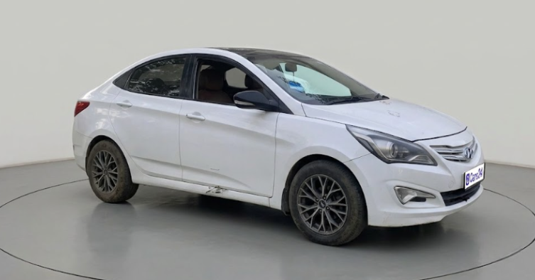 2012 Hyundai Verna FLUIDIC 1.6 CRDI EX, Diesel, Manual, 1,49,242 km, exterior