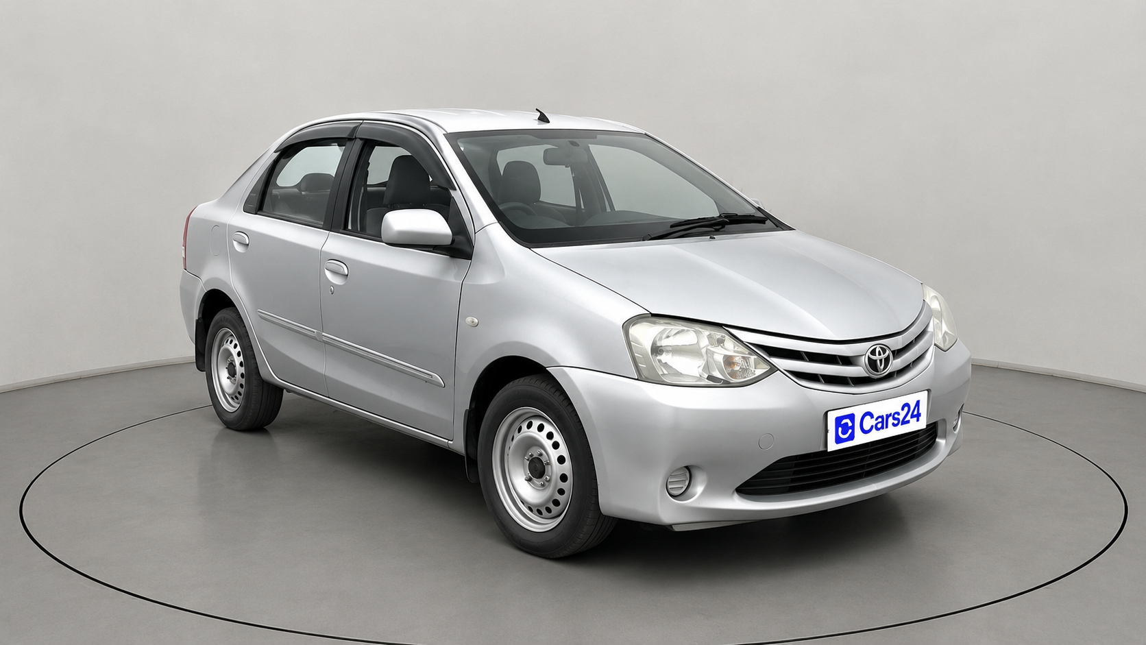 2011 Toyota Etios G, Petrol, Manual, 1,90,581 km, exterior