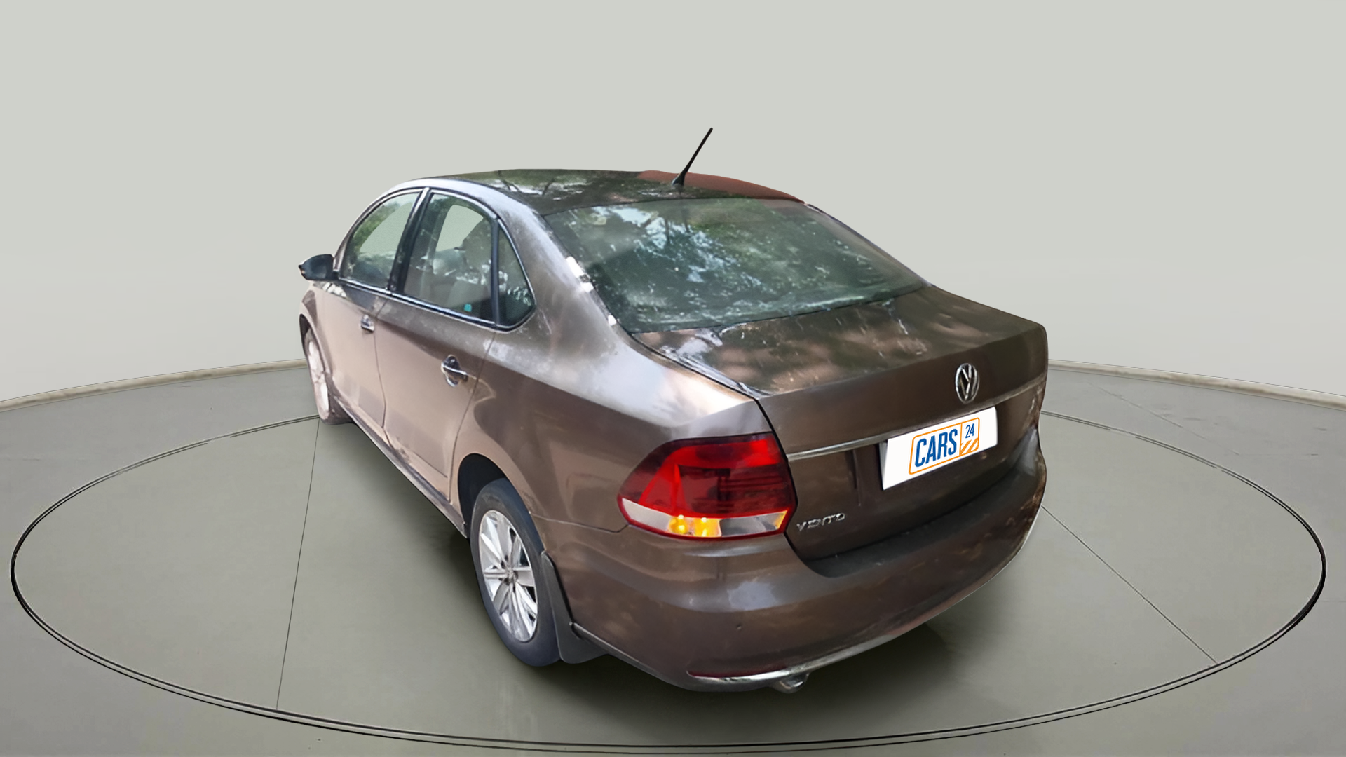 2015 Volkswagen Vento HIGHLINE PETROL AT, Petrol, Automatic, 1,23,156 km, exterior