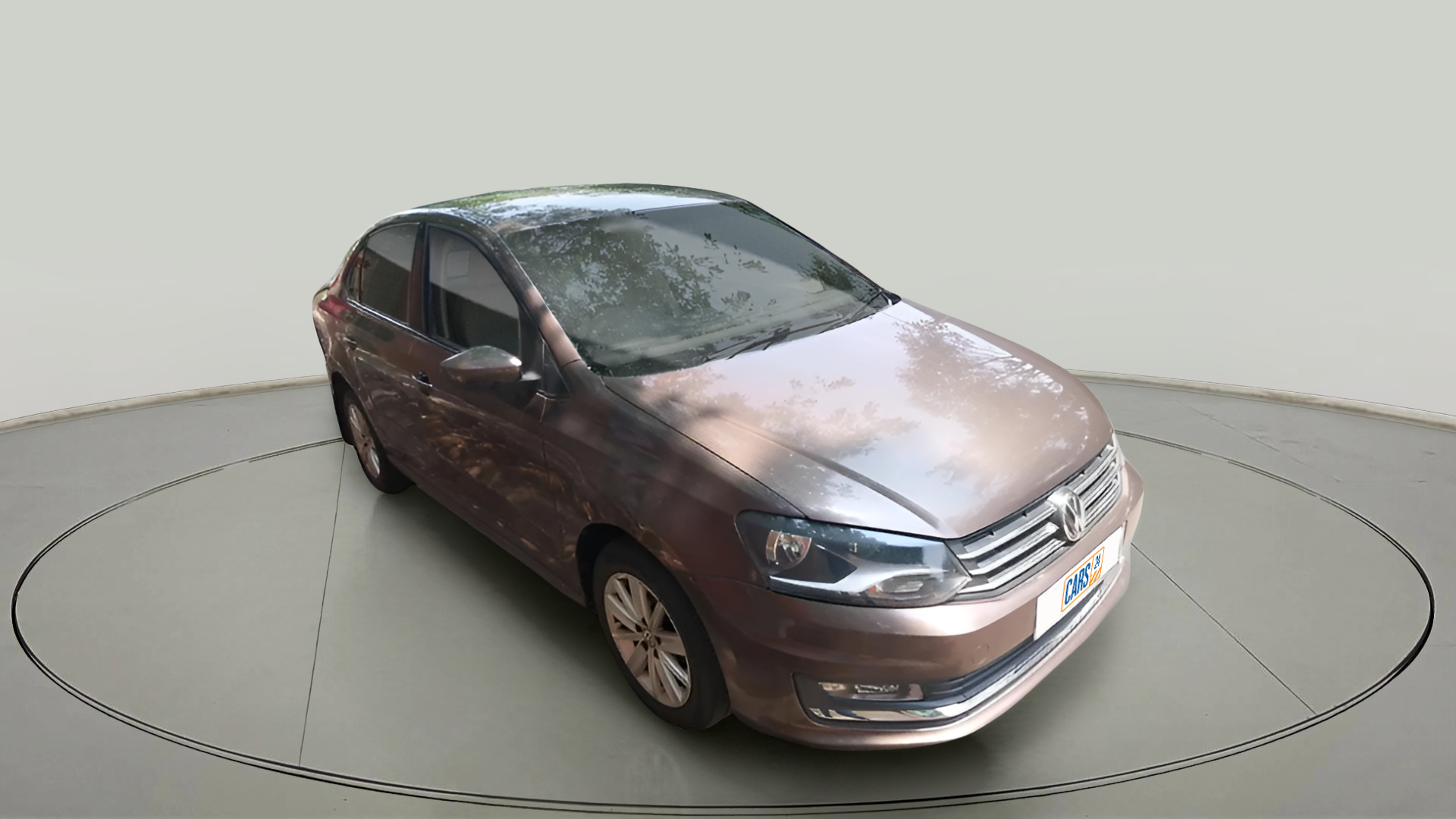 2015 Volkswagen Vento HIGHLINE PETROL AT, Petrol, Automatic, 1,23,156 km, exterior