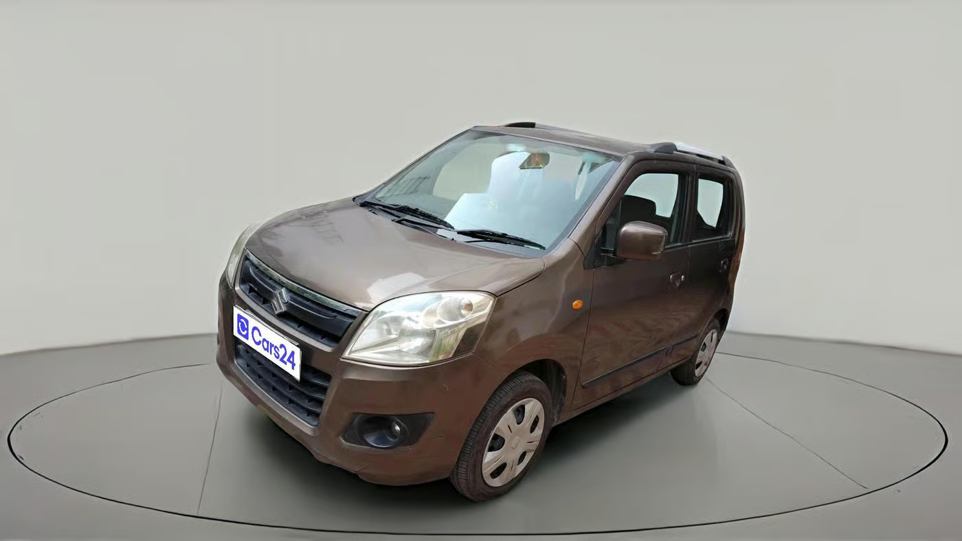 2015 Maruti Wagon R 1.0 VXI, Petrol, Manual, 1,32,632 km, exterior