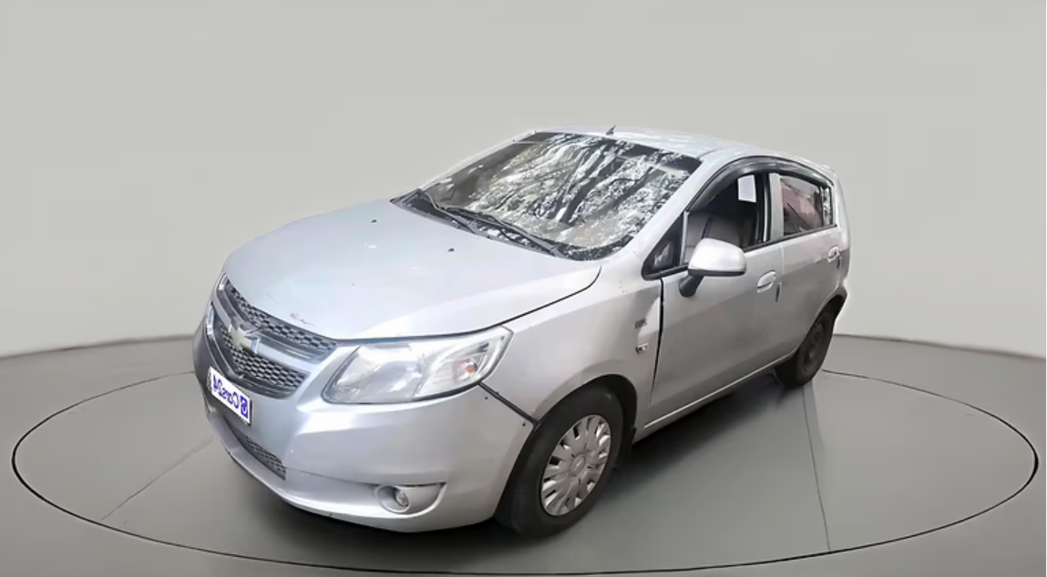 2012 Chevrolet Sail 1.3 LS ABS, Diesel, Manual, 1,51,228 km, exterior