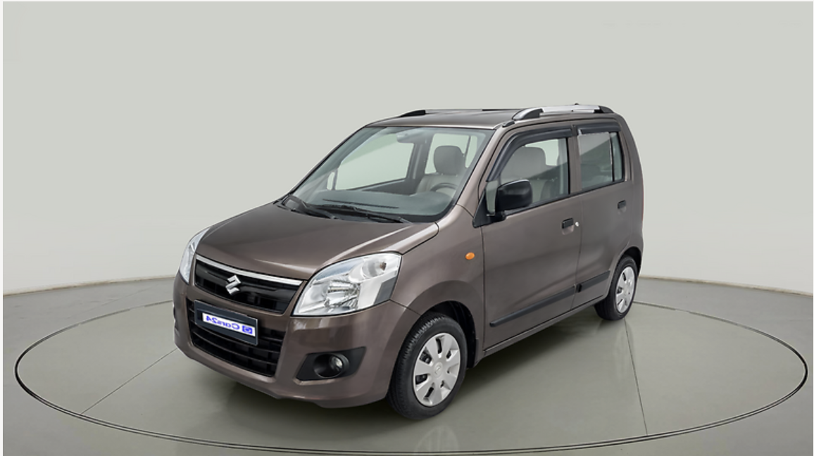 2012 Maruti Wagon R 1.0 LXI, Petrol, Manual, 30,616 km, exterior