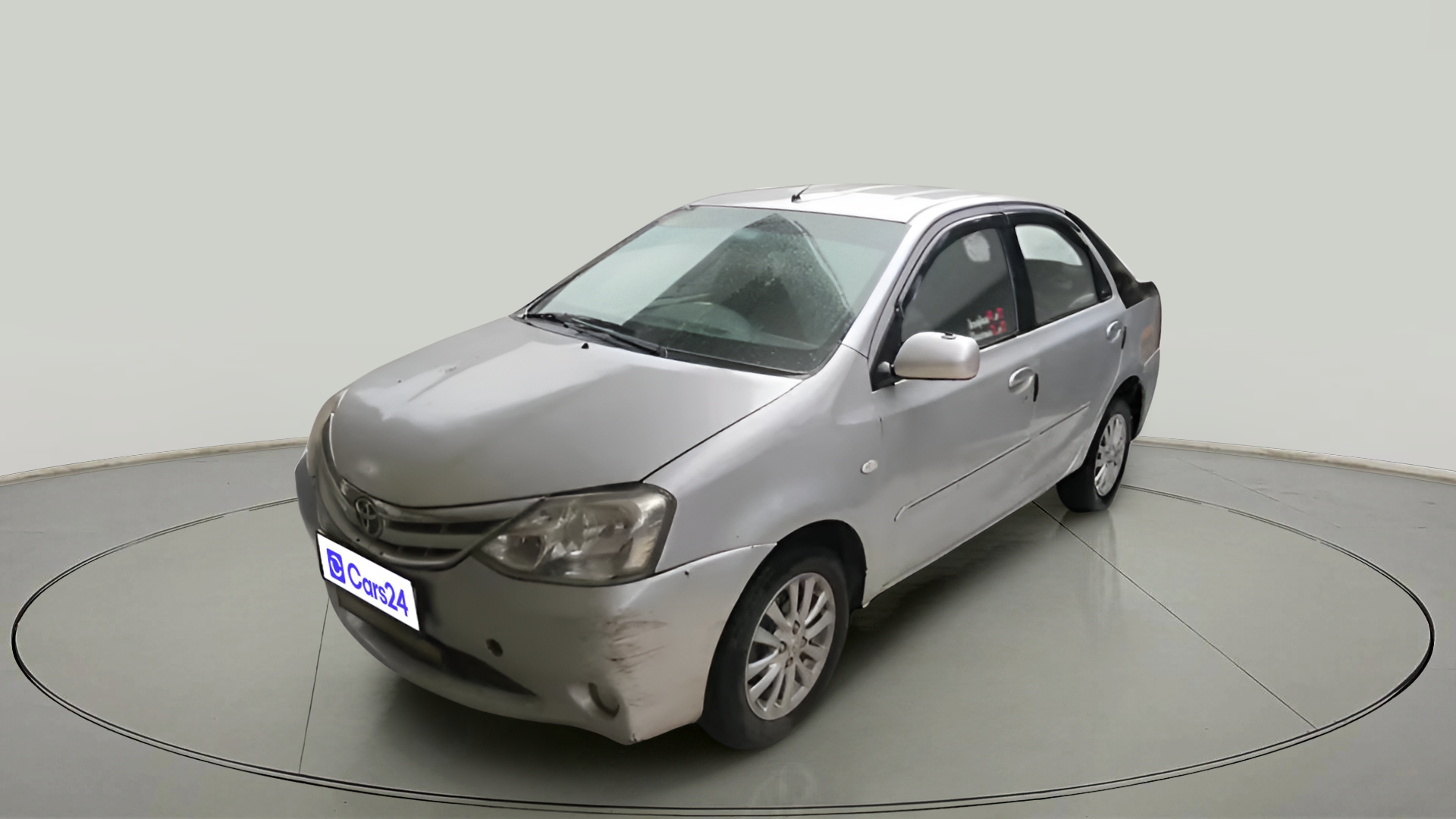2011 Toyota Etios V, Petrol, Manual, 1,60,606 km, exterior