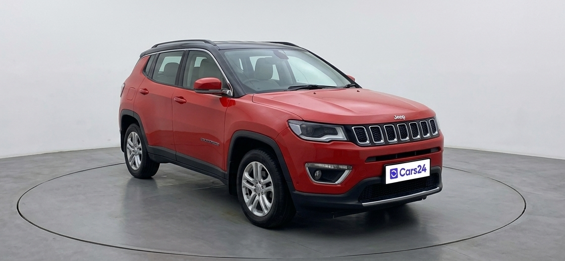 2017 Jeep Compass LIMITED (O) 2.0 DIESEL, Diesel, Manual, 1,07,669 km, exterior