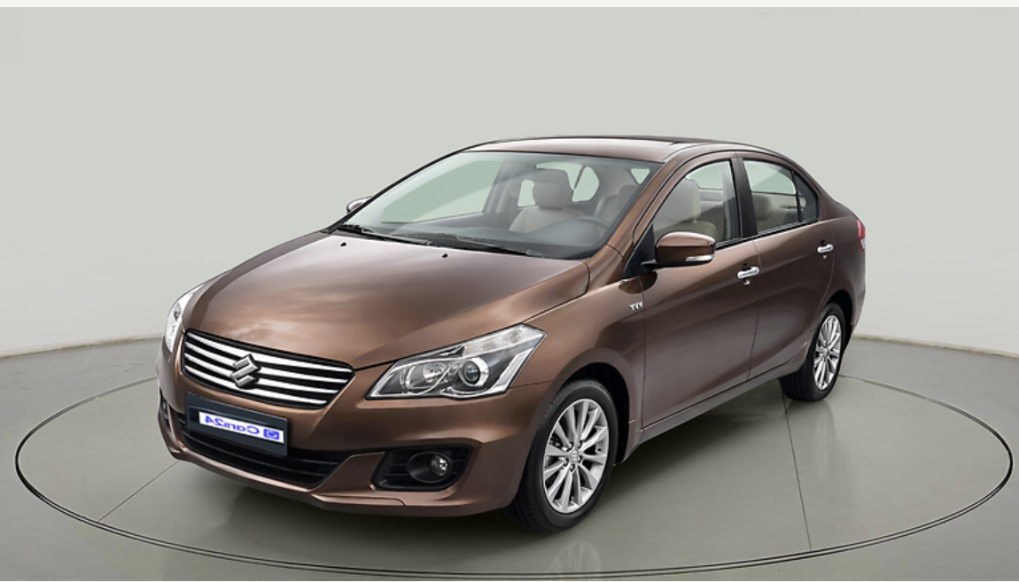2017 Maruti Ciaz ZXI AT, Petrol, Automatic, 62,573 km, exterior