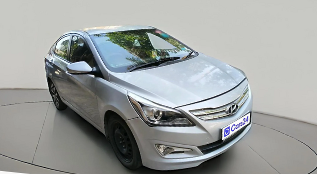 2016 Hyundai Verna 1.6 VTVT SX AT, CNG, Automatic, 71,353 km, exterior