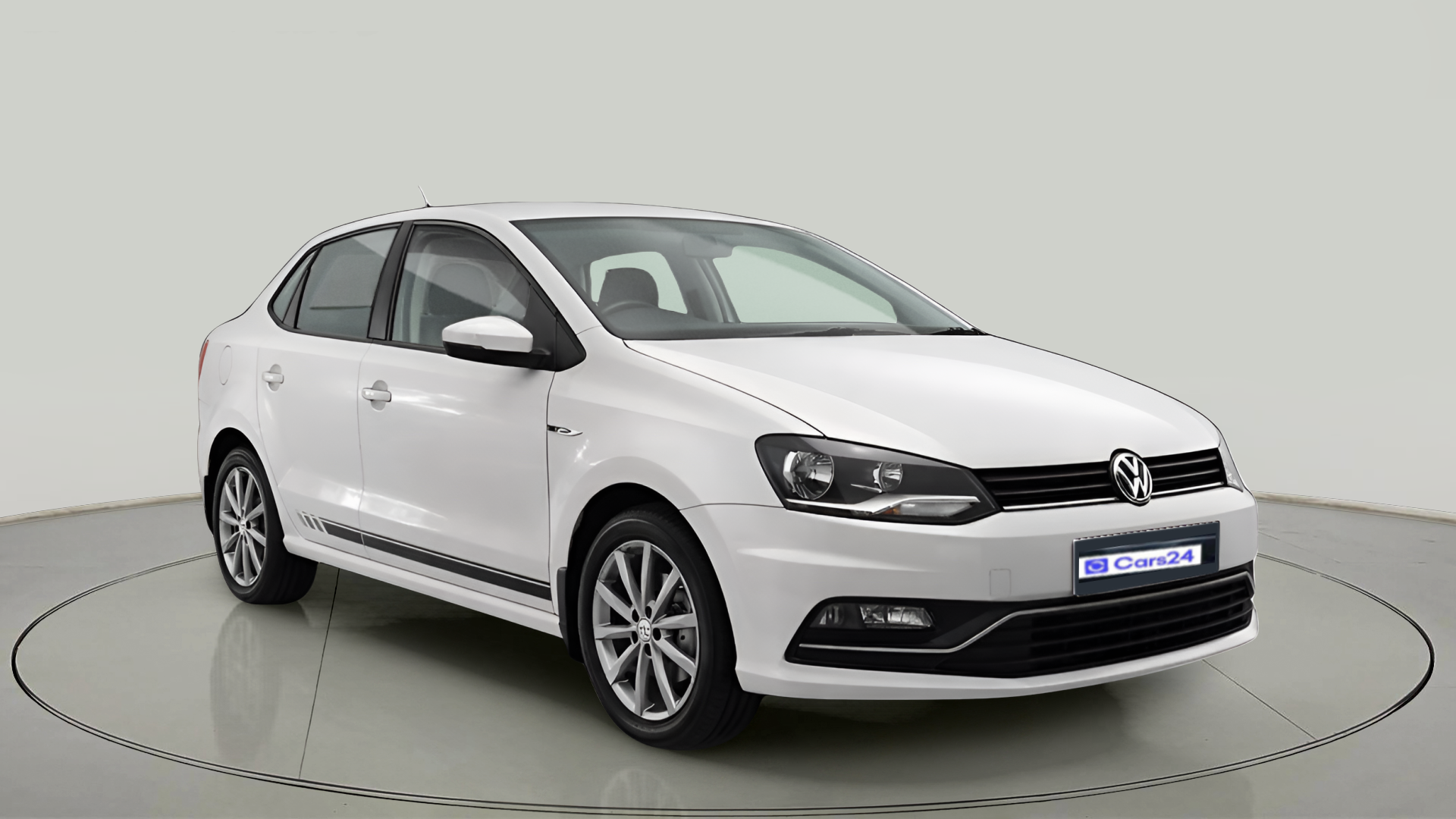 2019 Volkswagen Ameo HIGHLINE PLUS 1.5L AT 16 ALLOY, Diesel, Automatic, 1,10,215 km, exterior