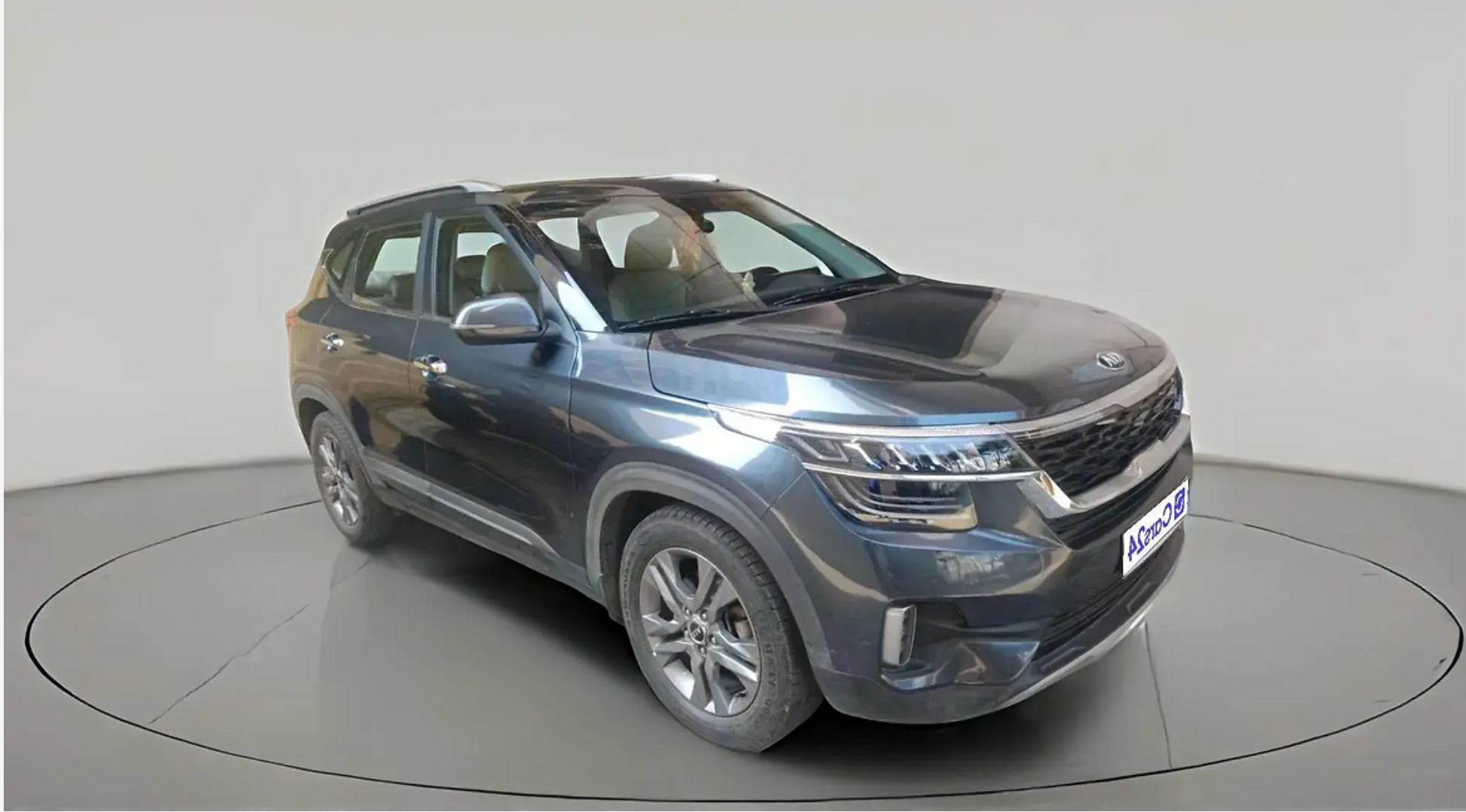 2019 KIA SELTOS HTX IVT 1.5 PETROL, Petrol, Automatic, 40,186 km, exterior