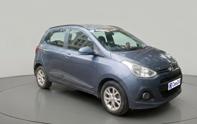 2014 Hyundai Grand i10 ASTA AT 1.2 KAPPA VTVT, Petrol, Automatic, 19,785 km, exterior