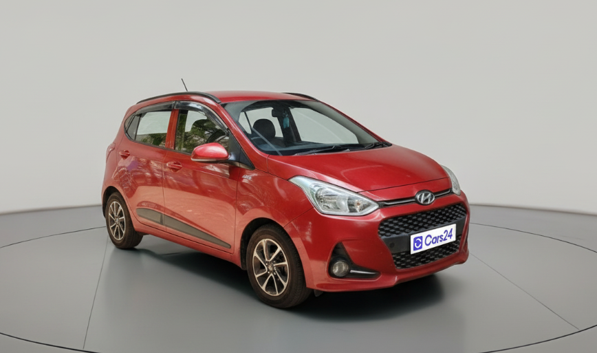 2018 Hyundai Grand i10 SPORTZ AT 1.2 KAPPA VTVT, CNG, Automatic, 35,500 km, exterior