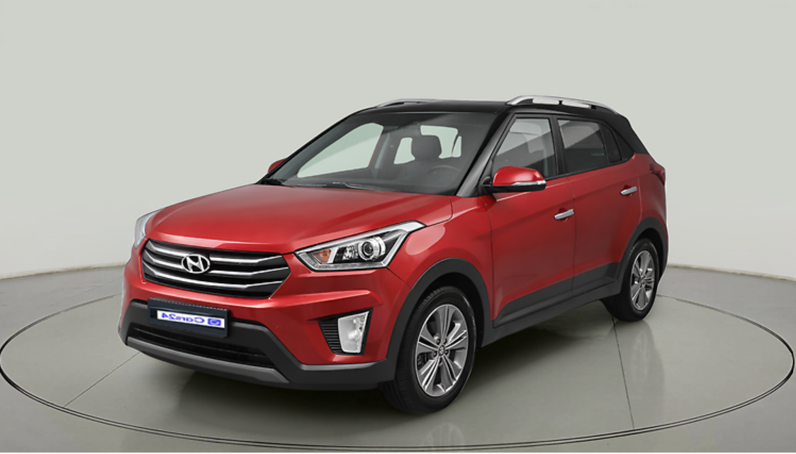 2016 Hyundai Creta SX PLUS AT 1.6 PETROL, Petrol, Automatic, 98,498 km, exterior