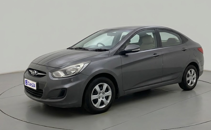 2013 Hyundai Verna FLUIDIC 1.4 VTVT, Petrol, Manual, 96,995 km, exterior