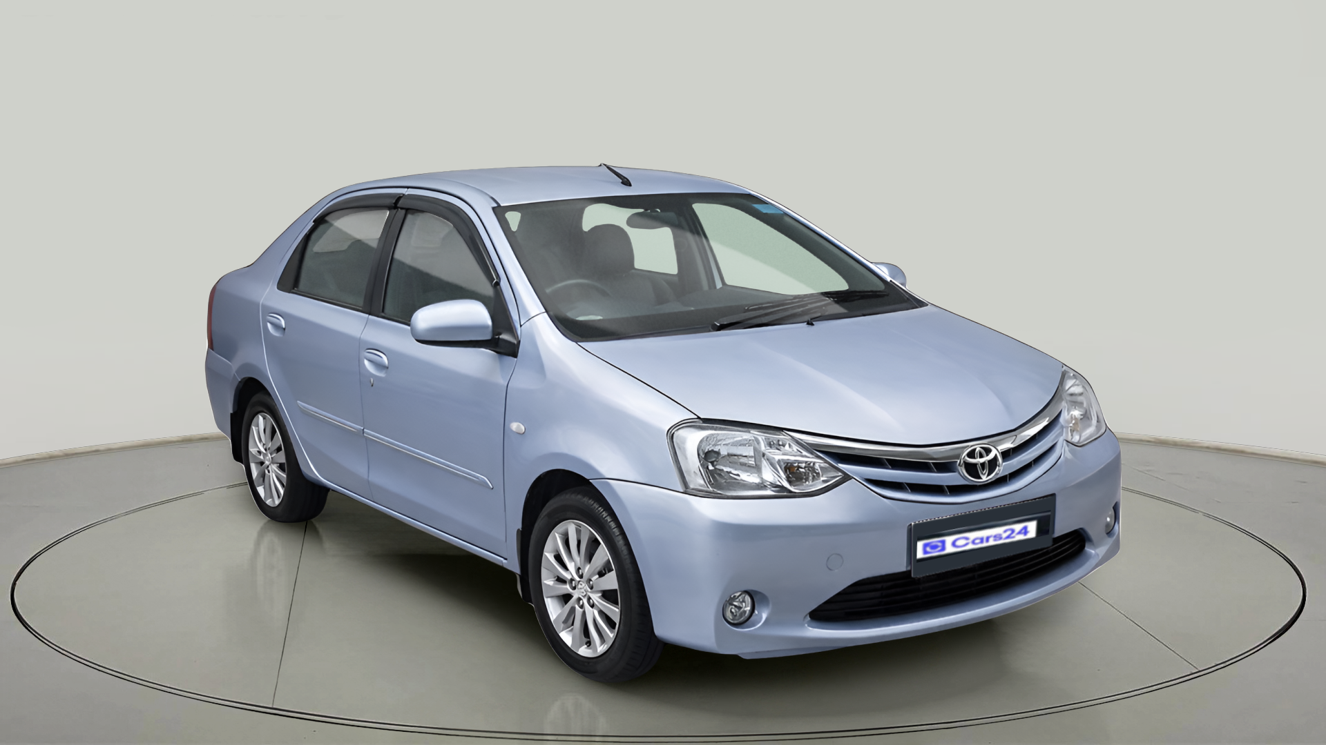 2012 Toyota Etios G, Petrol, Manual, 52,402 km, exterior