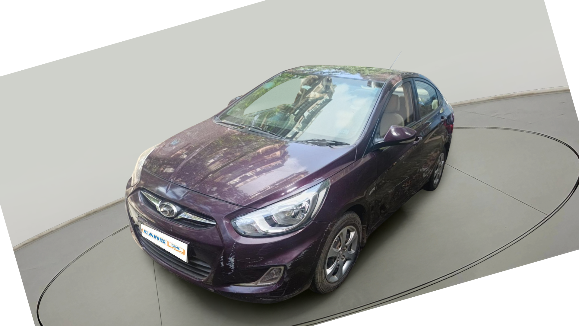 2013 Hyundai Verna FLUIDIC VTVT 1.6 EX AT, Petrol, Automatic, 1,14,296 km, exterior
