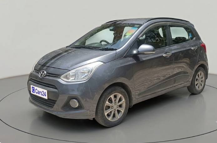 2016 Hyundai Grand i10 ASTA (O) AT 1.2 KAPPA VTVT, Petrol, Automatic, 64,827 km, exterior