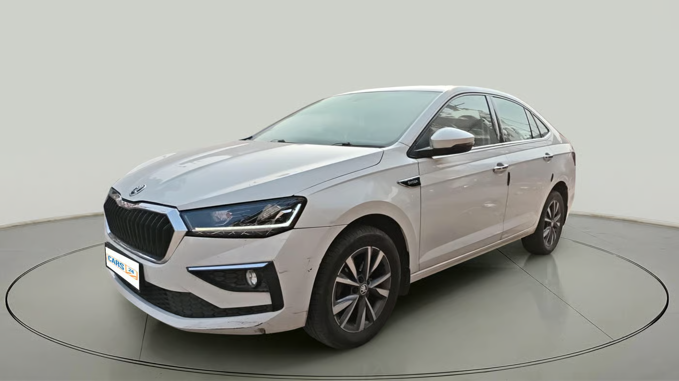 2023 Skoda SLAVIA STYLE 1.0L TSI MT, Petrol, Manual, 26,082 km, exterior
