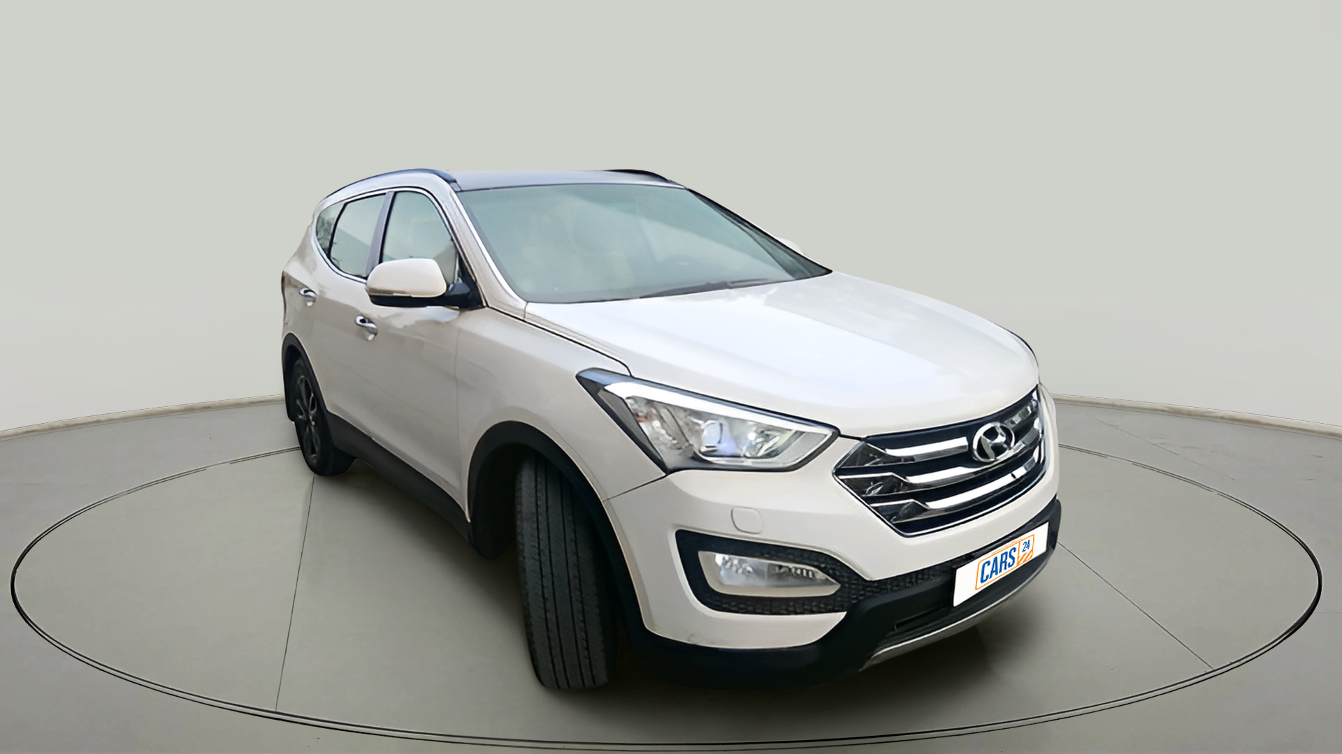 2015 Hyundai Santa Fe 2 WD AT, Diesel, Automatic, 1,00,545 km, exterior