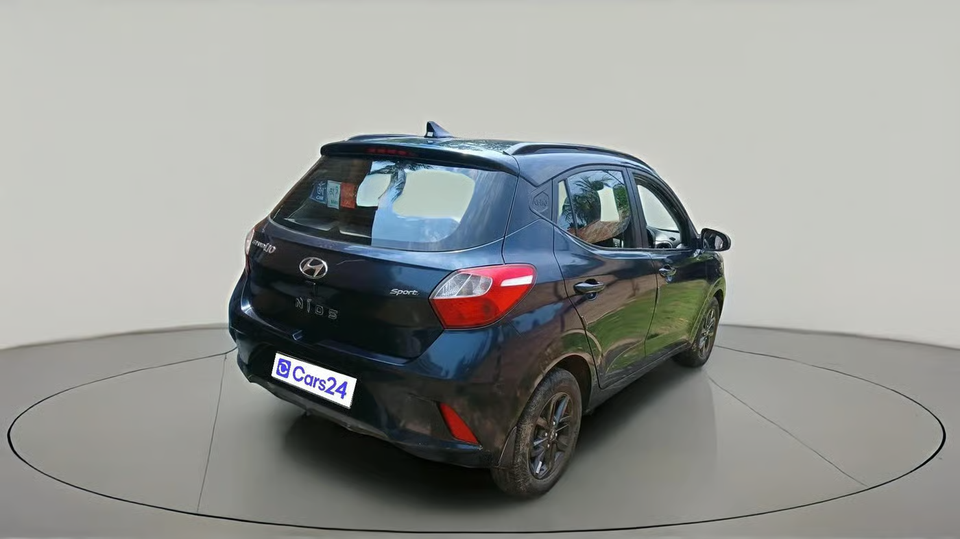 2022 Hyundai GRAND I10 NIOS SPORTZ AMT 1.2 KAPPA VTVT, Petrol, Automatic, 40,111 km, exterior