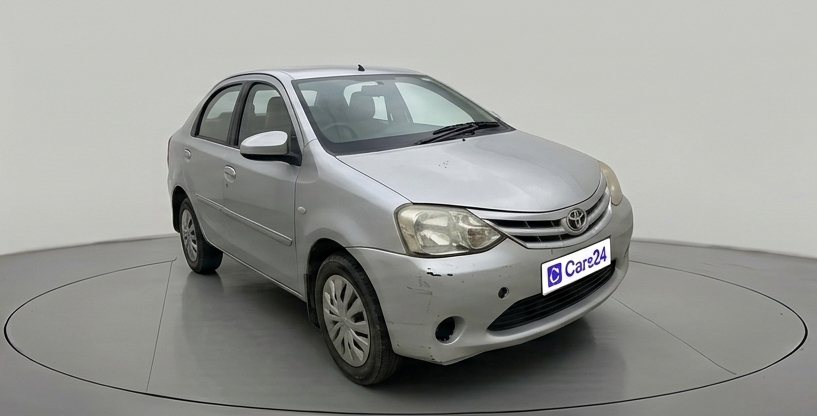 2014 Toyota Etios G, Petrol, Manual, 73,504 km, exterior
