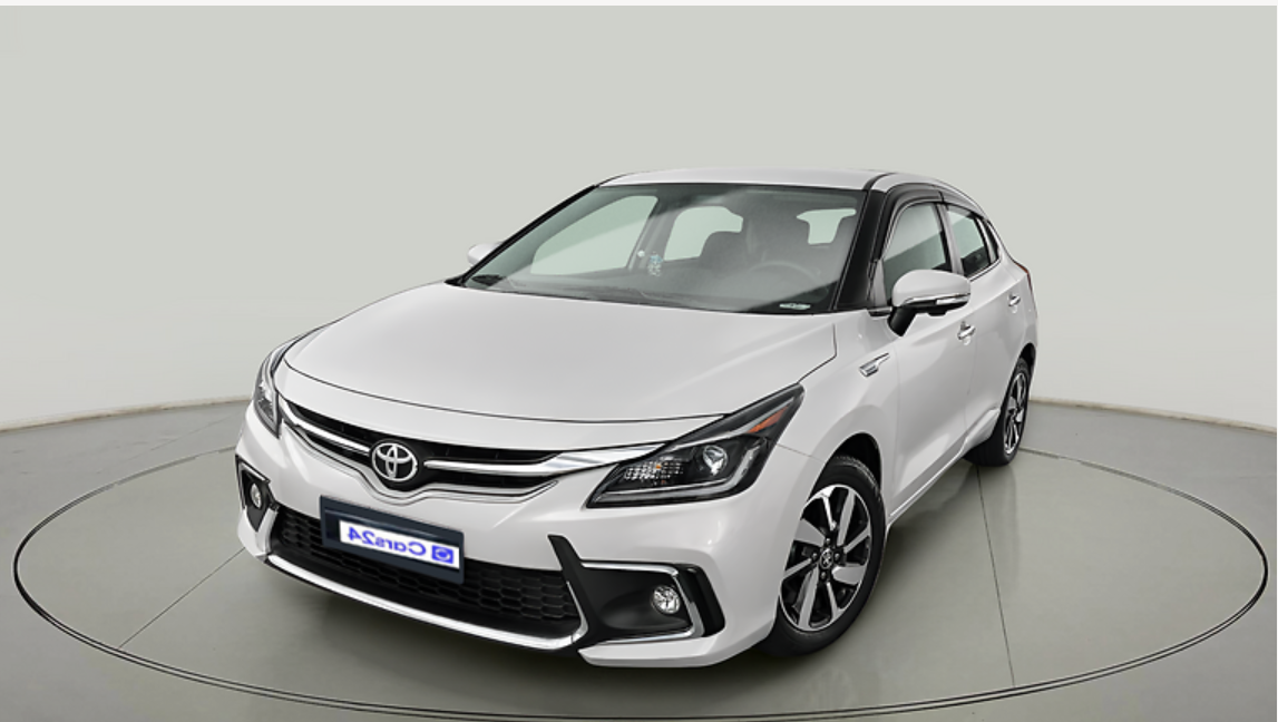 2024 Toyota Glanza V AMT, Petrol, Automatic, 5,495 km, exterior