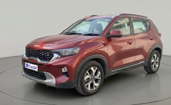 2021 KIA SONET HTX 1.5, Diesel, Manual, 1,04,669 km, exterior