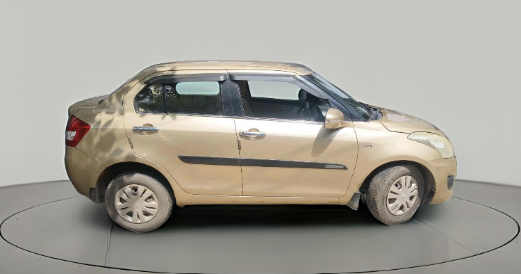 2012 Maruti Swift Dzire VXI, Petrol, Manual, 84,211 km, exterior