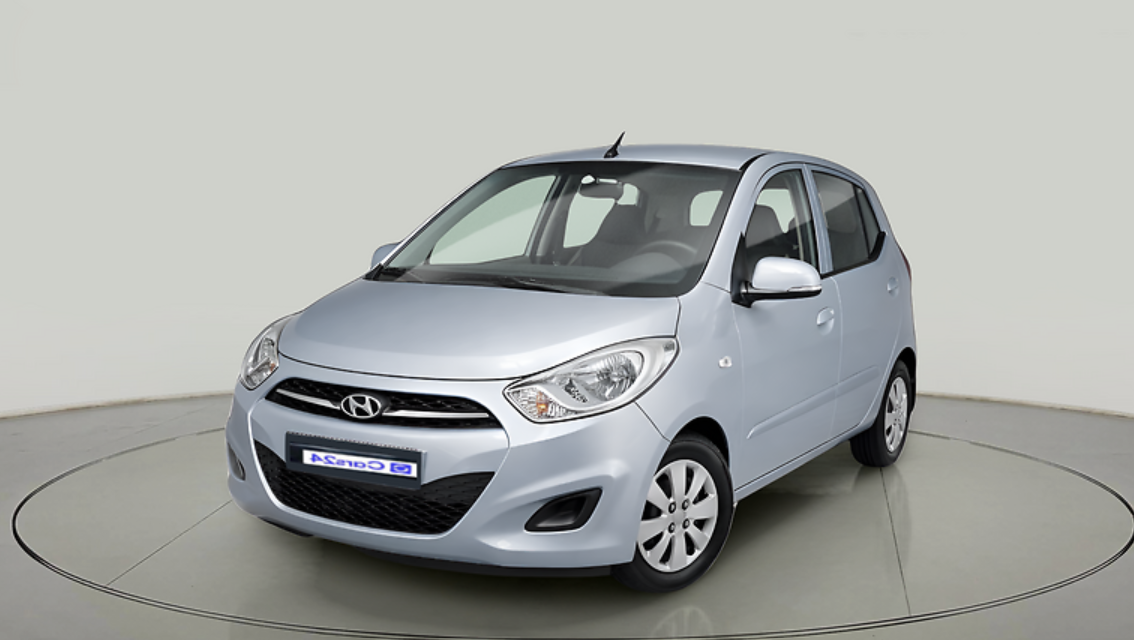 2012 Hyundai i10 SPORTZ 1.2 AT, Petrol, Automatic, 62,343 km, exterior