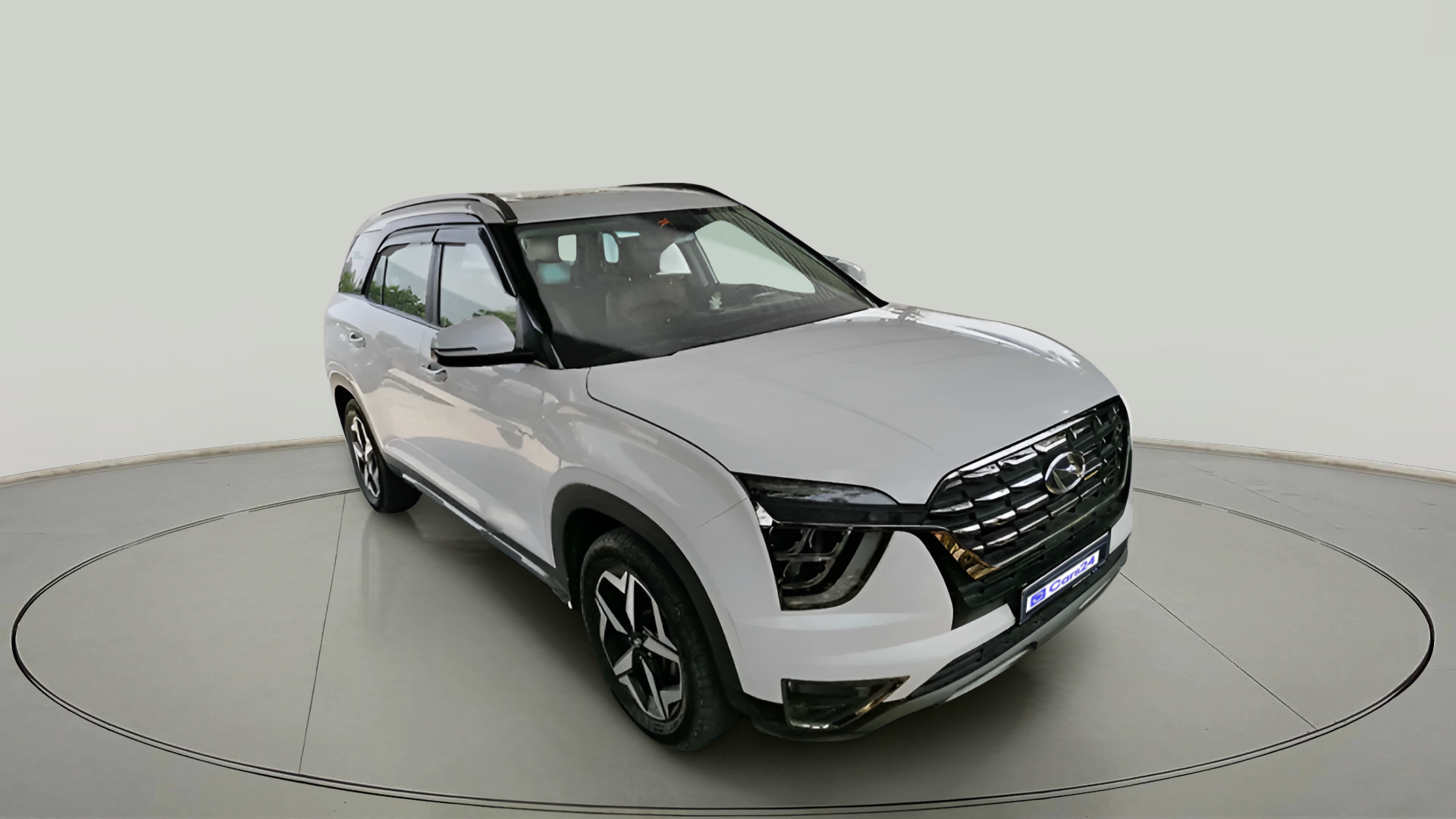 2023 Hyundai ALCAZAR PRESTIGE 1.5 TURBO PETROL MT 7STR, Petrol, Manual, 27,509 km, exterior