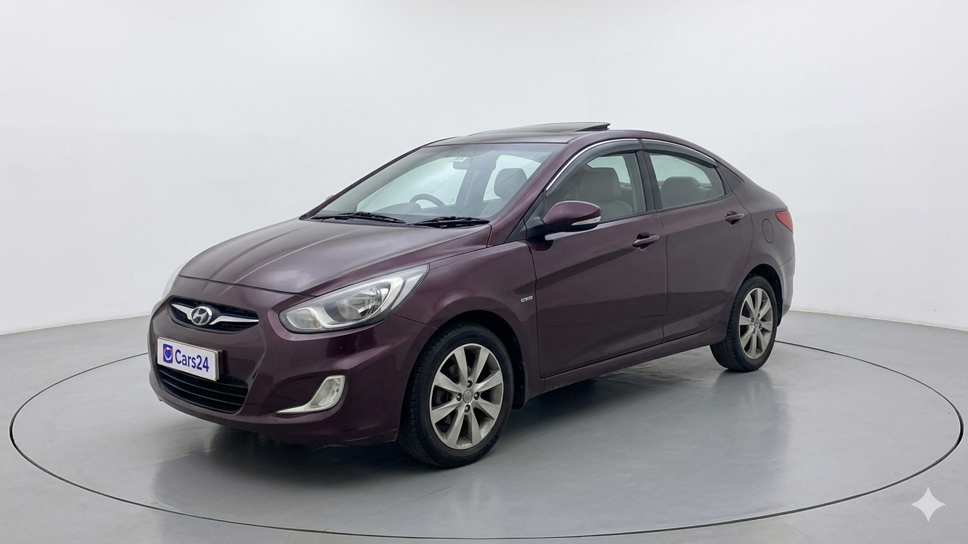 2013 Hyundai Verna FLUIDIC 1.6 CRDI SX, Diesel, Manual, 1,39,276 km, exterior