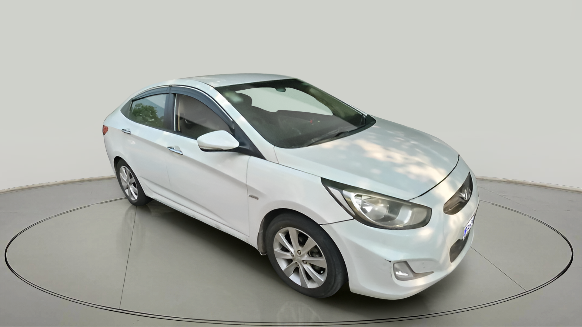 2012 Hyundai Verna FLUIDIC 1.6 VTVT SX OPT AT, CNG, Automatic, 57,058 km, exterior
