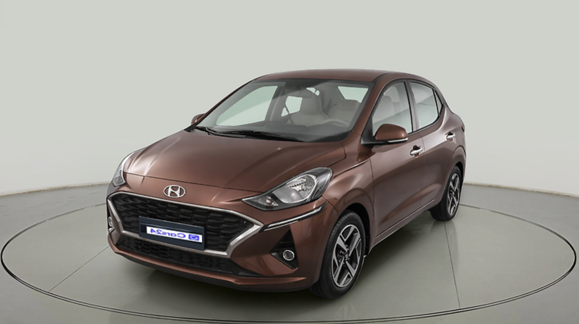2020 Hyundai AURA SX 1.2, Petrol, Manual, 37,885 km, exterior