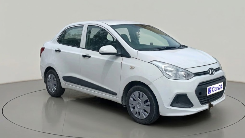 2017 Hyundai Xcent CRDI + ABS, Diesel, Manual, 1,23,869 km, exterior