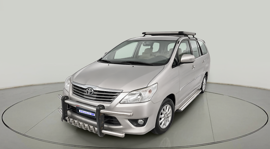 2012 Toyota Innova 2.5 VX 7 STR, Diesel, Manual, 1,57,094 km, exterior