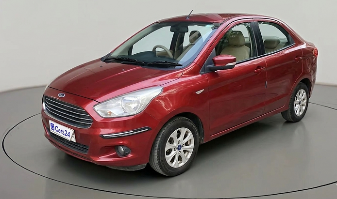 2017 Ford Figo Aspire TITANIUM1.5 DIESEL, Diesel, Manual, 81,091 km, exterior
