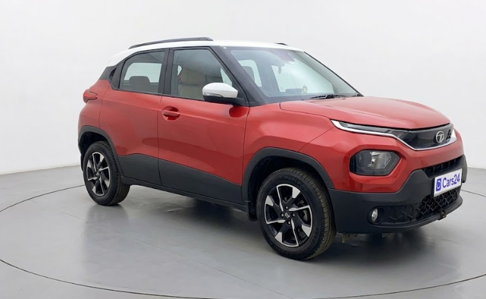 2022 Tata PUNCH CREATIVE AMT 1.2 RTN DUAL TONE, Petrol, Automatic, 64,595 km, exterior