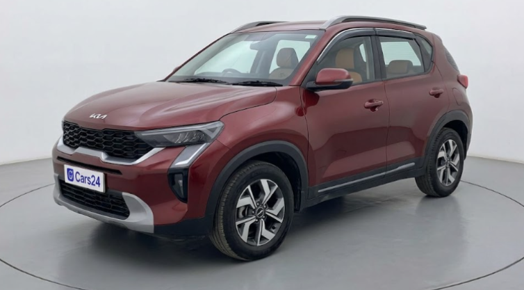 2024 KIA SONET 	 HTX 1.0 TURBO DCT, Petrol, Automatic, 36,547 km, exterior