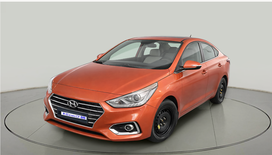2018 Hyundai Verna 1.6 CRDI SX + AT, Diesel, Automatic, 65,777 km, exterior