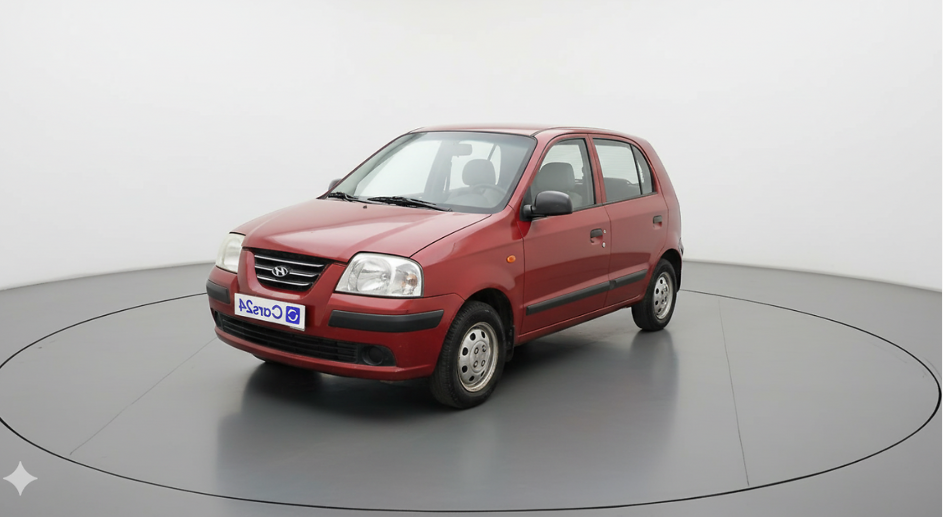 2009 Hyundai Santro Xing GLS, Petrol, Manual, 47,917 km, exterior