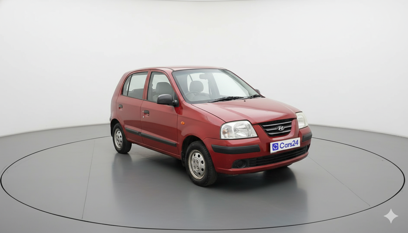 2009 Hyundai Santro Xing GLS, Petrol, Manual, 47,917 km, exterior