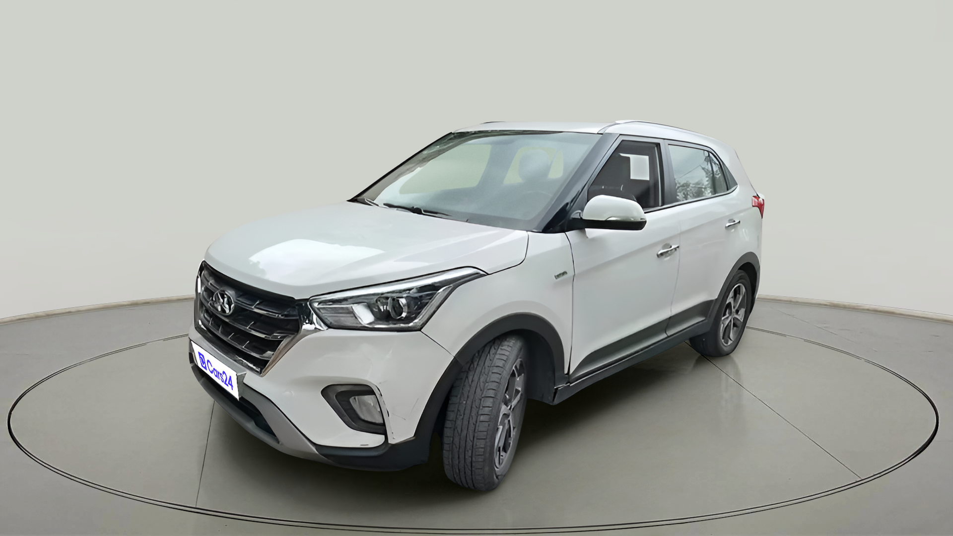 2018 Hyundai Creta SX AT 1.6 DIESEL, Diesel, Automatic, 75,721 km, exterior