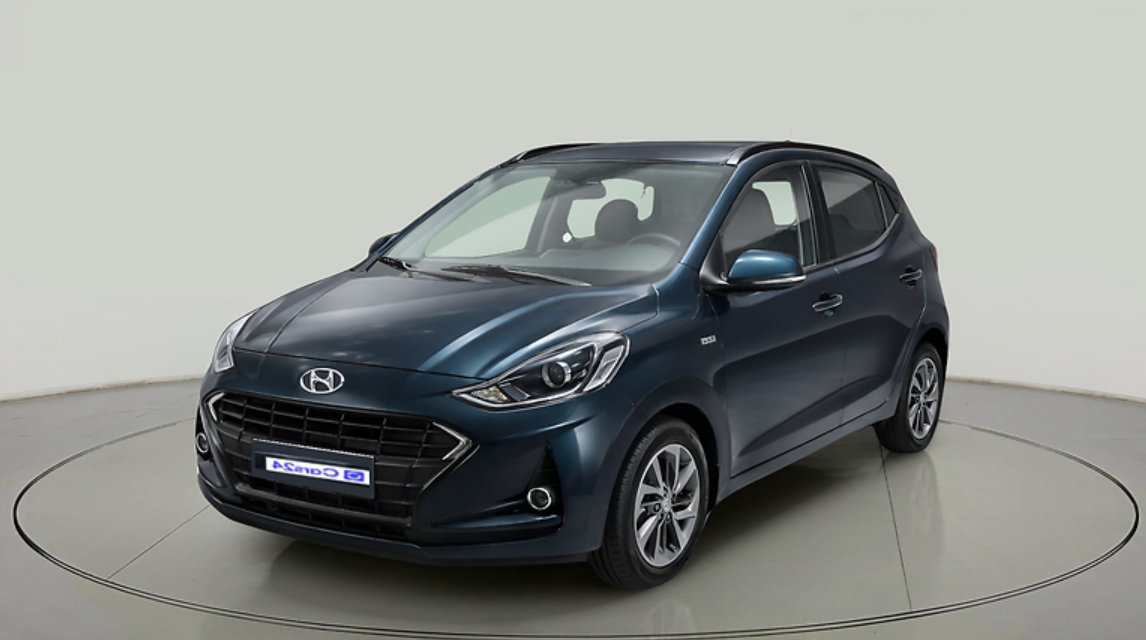 2020 Hyundai GRAND I10 NIOS SPORTZ AMT 1.2 KAPPA VTVT, Petrol, Automatic, 26,109 km, exterior