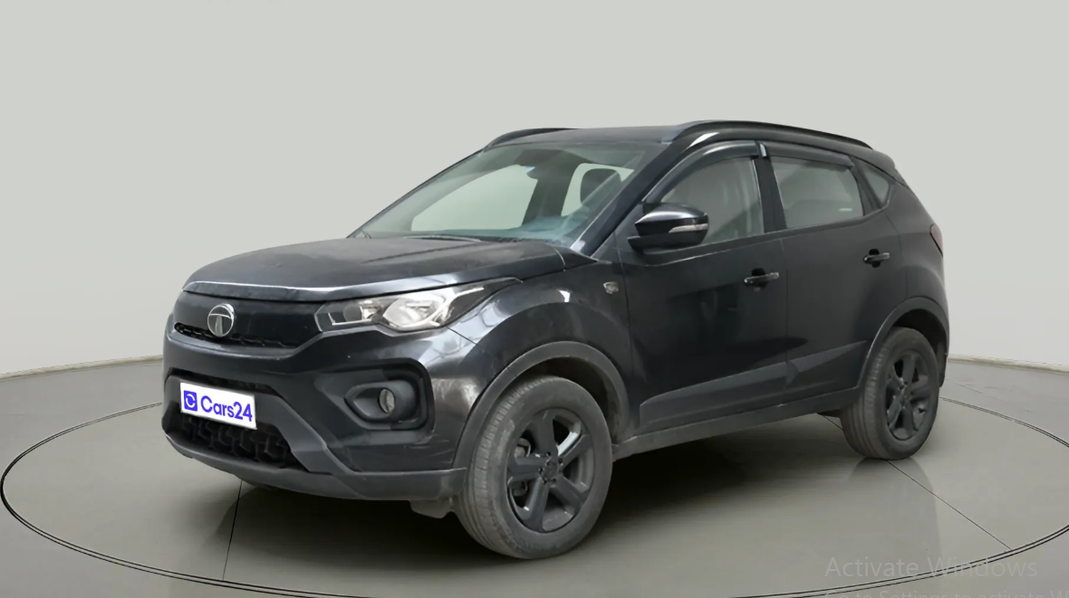 2022 Tata NEXON XZA PLUS (PREMIUM) PETROL DARK EDITION, Petrol, Automatic, 32,642 km, exterior